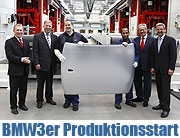 Produktionsstart des neuen BMW 3er im Stammwerk München am 28.10.2011 - Beginn einer neuen Ära (©Foto: BMW Group)